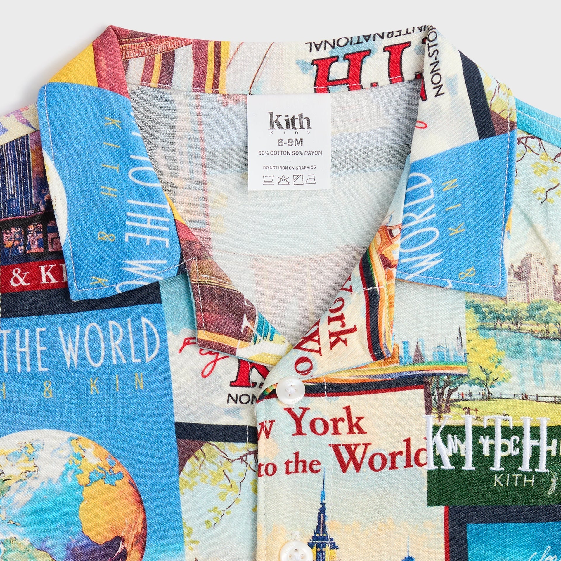 Kith Baby World Travel Printed Belmont Shortall - Nocturnal - PH