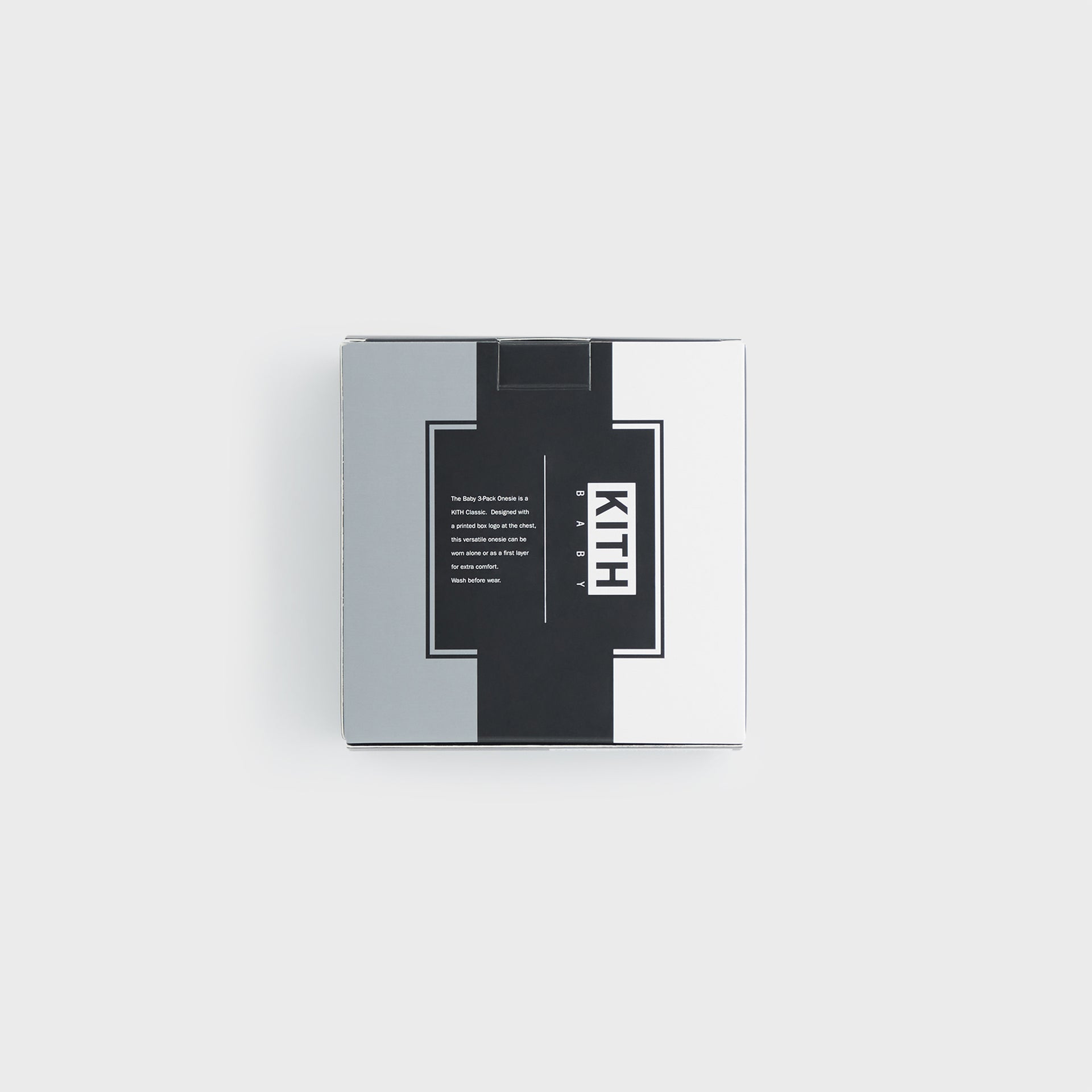 Kith Baby 3-Pack Short Sleeve Bodysuit - White