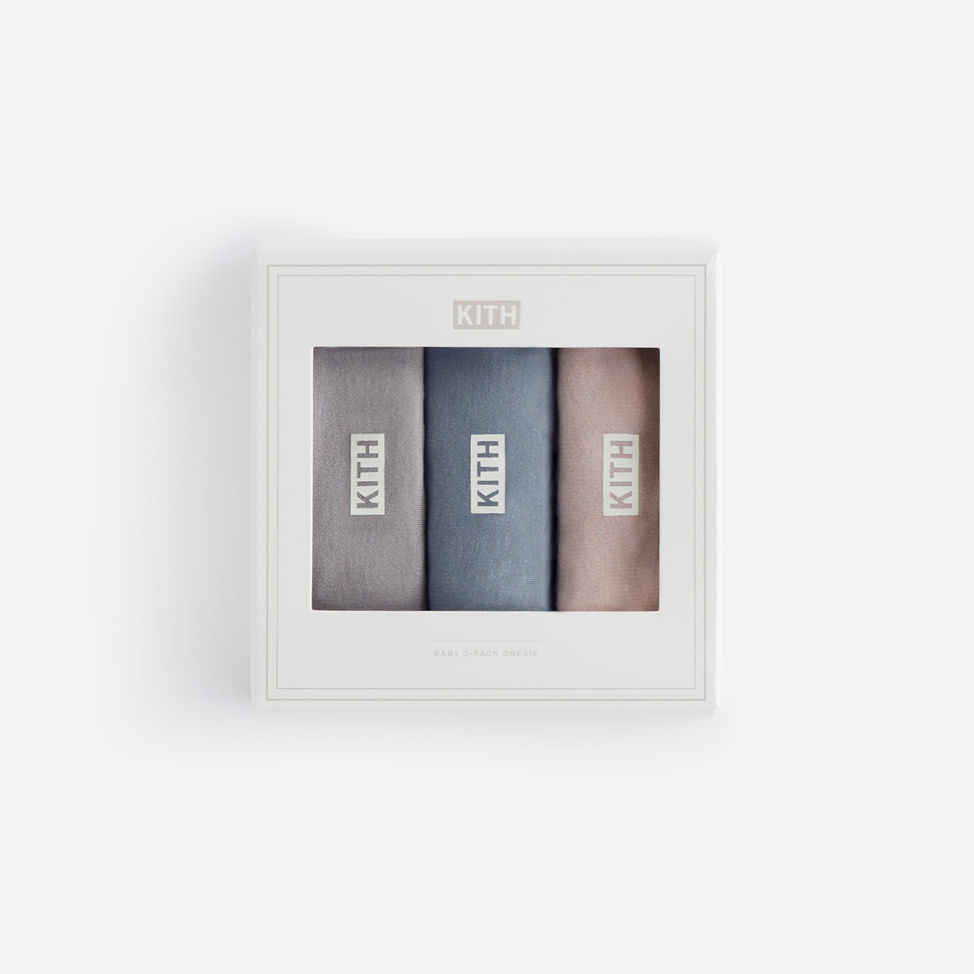 Kith Baby Palette 3-Pack Bodysuit - Argon