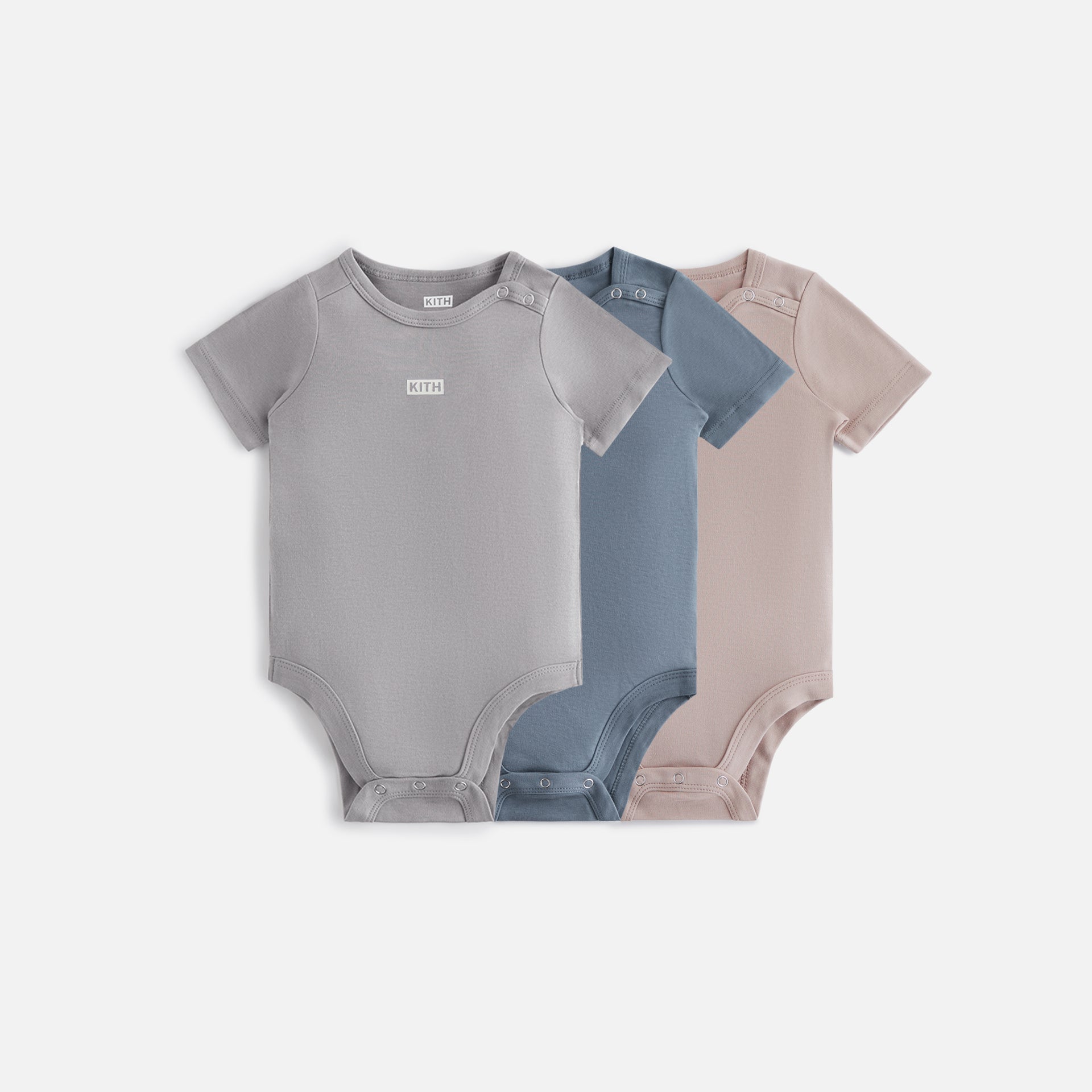 Kith Baby Palette 3-Pack Bodysuit - Argon