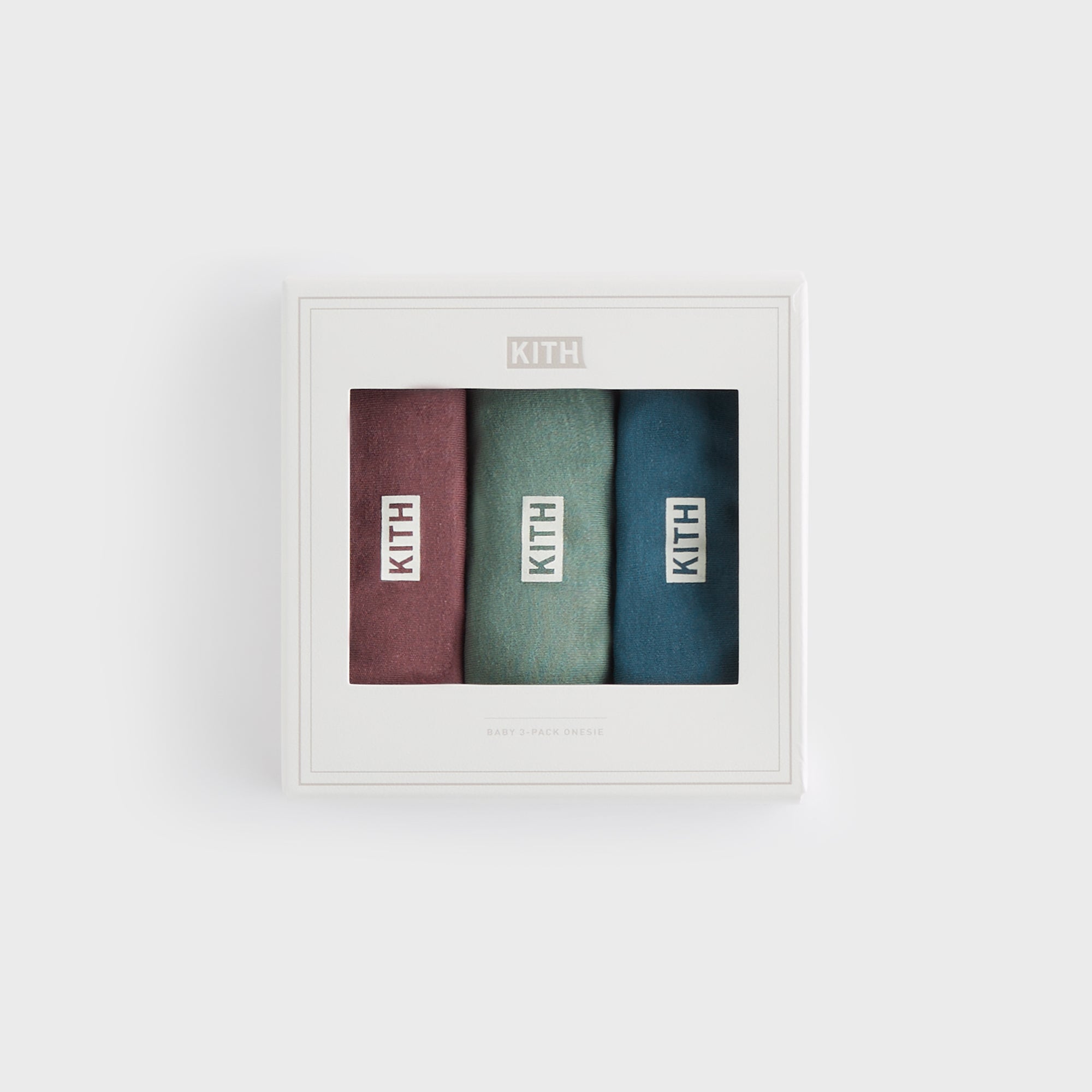 KITH ベビー服 3枚セット Kith Baby Palette 3-Pack Bodysuit - Rogue