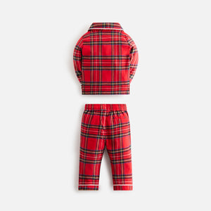 Erlebniswelt-fliegenfischenShopsmas Baby Brushed Cotton Plaid Pajama Set - Present