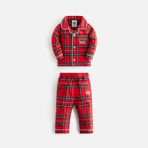 UrlfreezeShopsmas Baby Brushed Cotton Plaid Pajama Set - Present