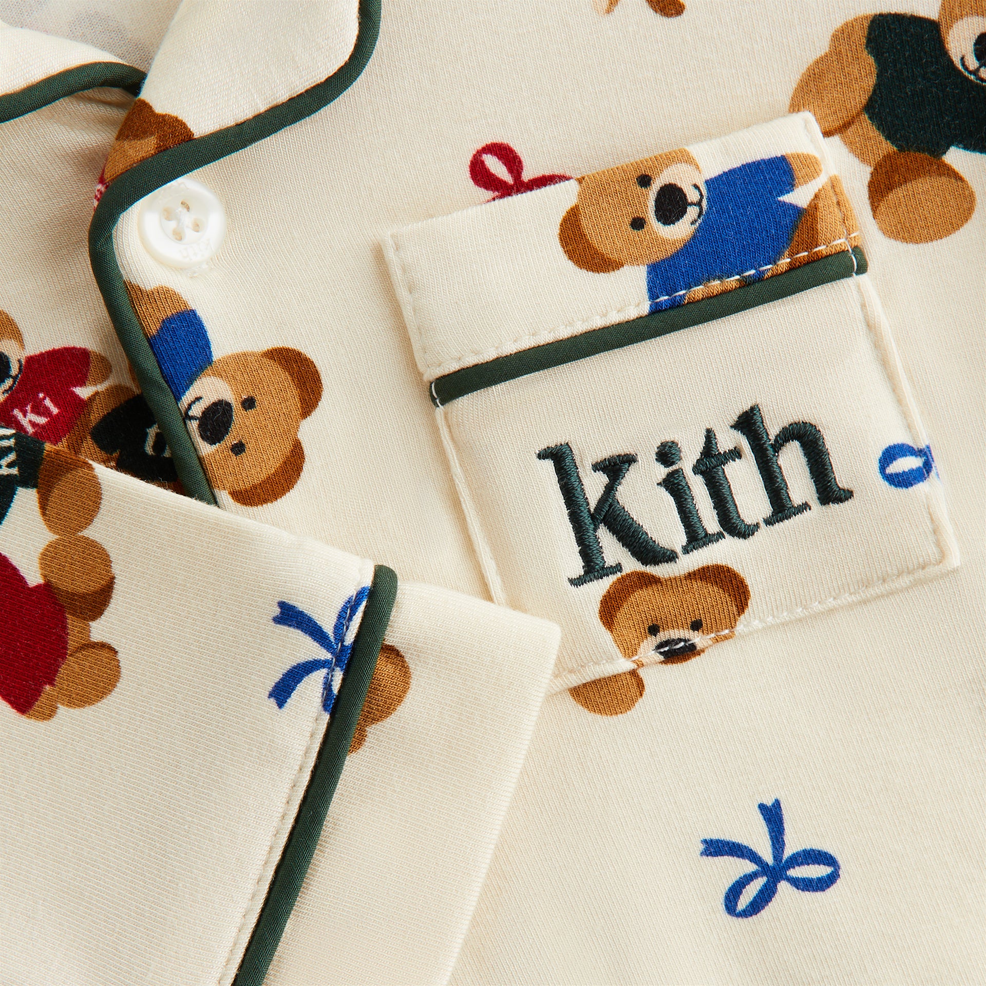 Kith Baby Printed Pajama Set - Silk