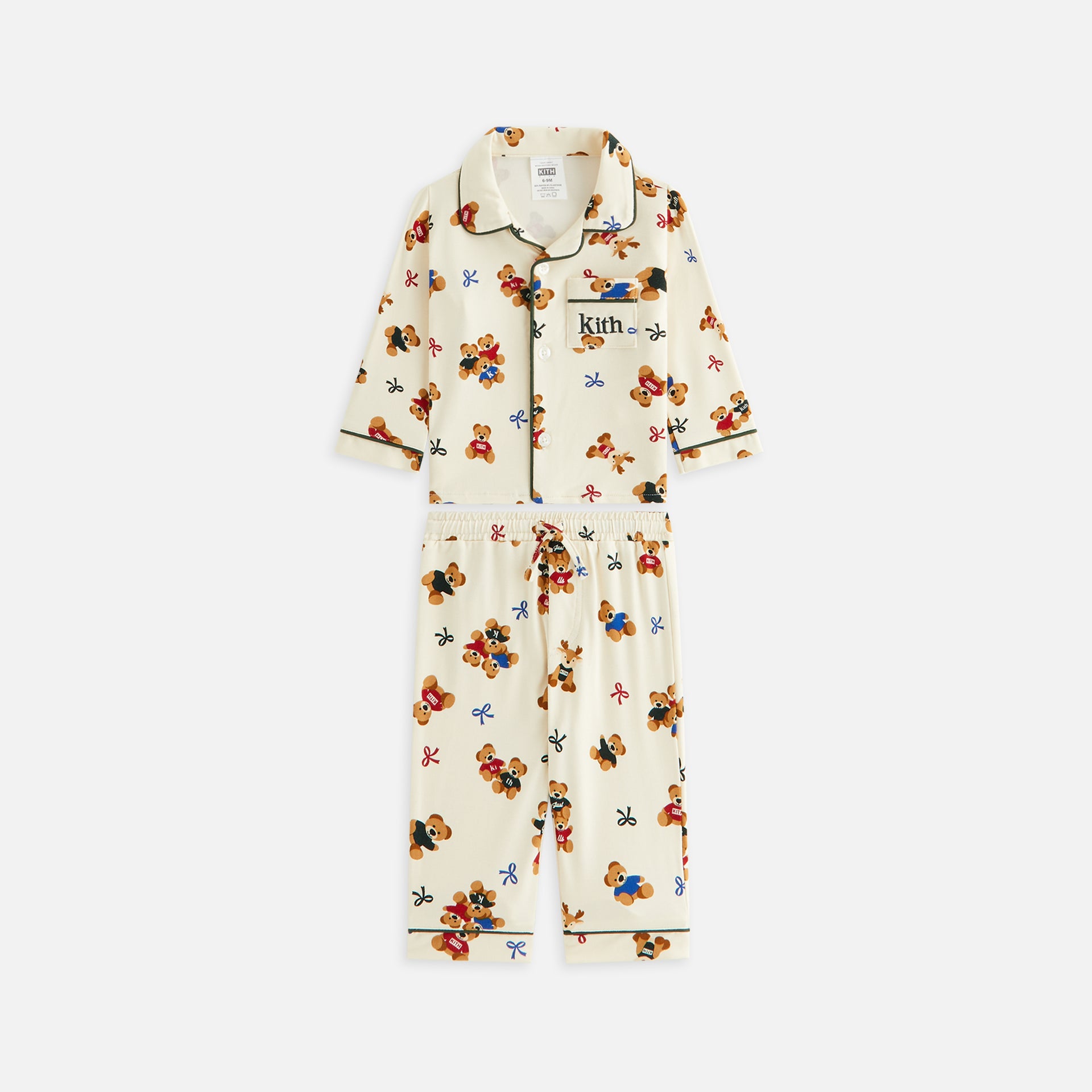 Kith Baby Printed Pajama Set - Silk