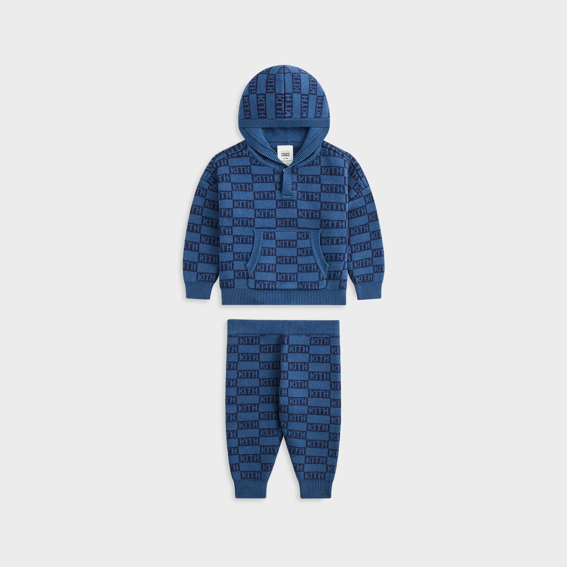 Kith Baby Monogram Hoodie Sweater Set - Border