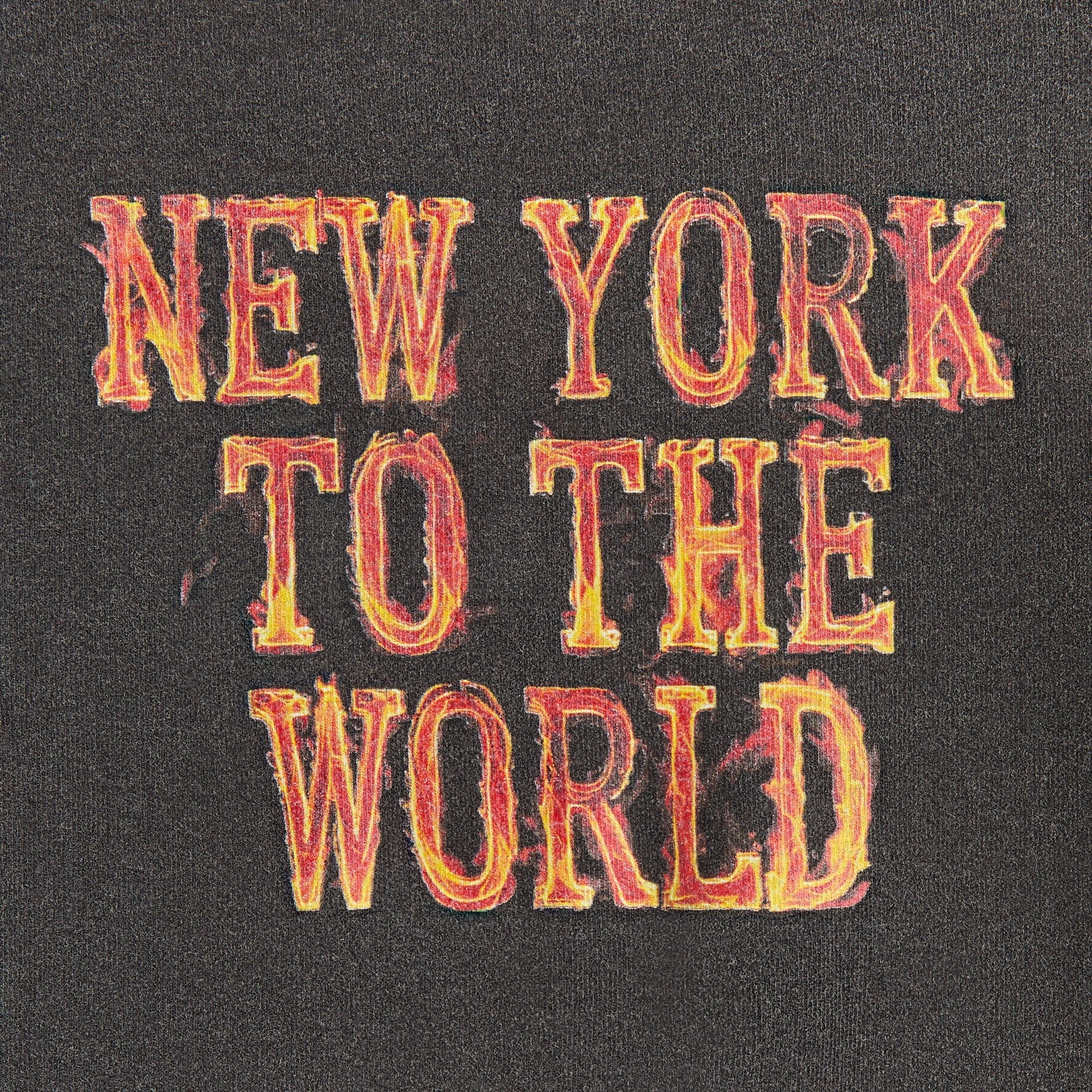 Kith Baby for the New York Knicks Vintage Fire Bodysuit - Black - PH