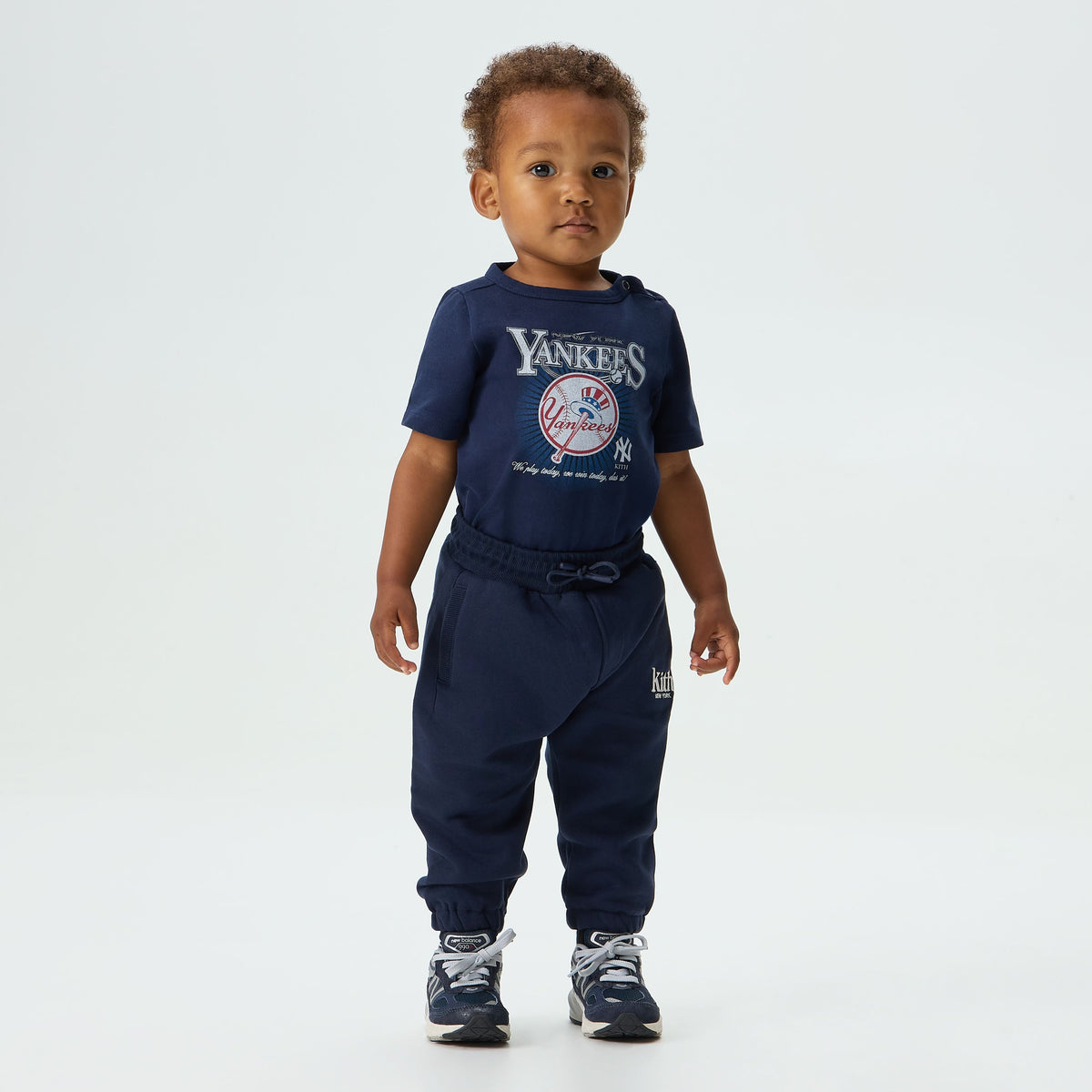 Kith Baby for the New York Yankees Legacy Bodysuit - Nocturnal