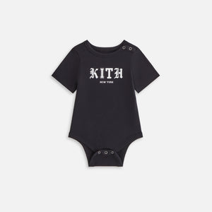 UrlfreezeShops Baby Novelty Logo Graphic Bodysuit - Black