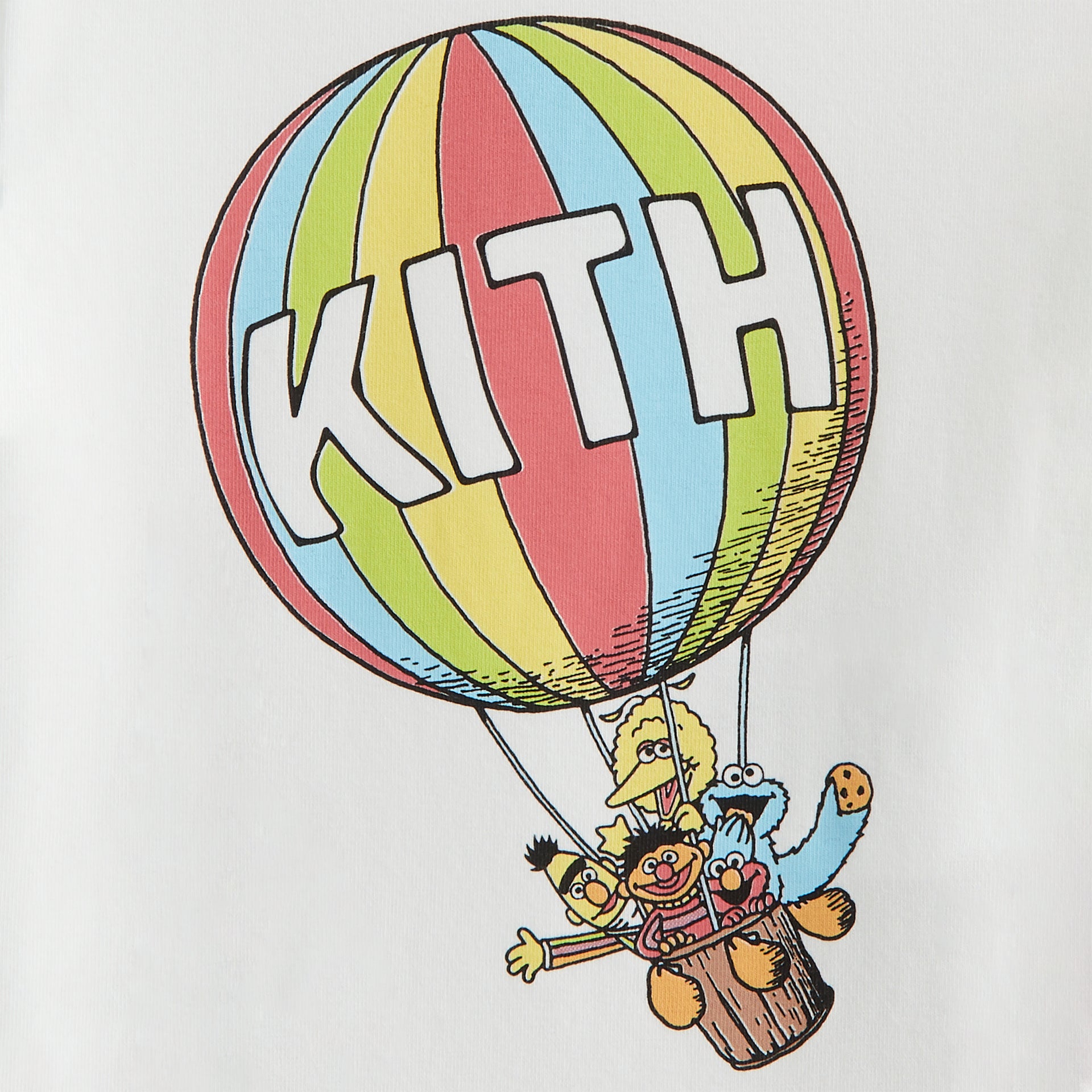 Kith Baby for Sesame Street Air Balloon Bodysuit - White