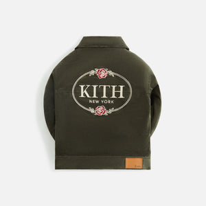 Kith Kids Textured Oversized Trucker Jacket - Terrain
