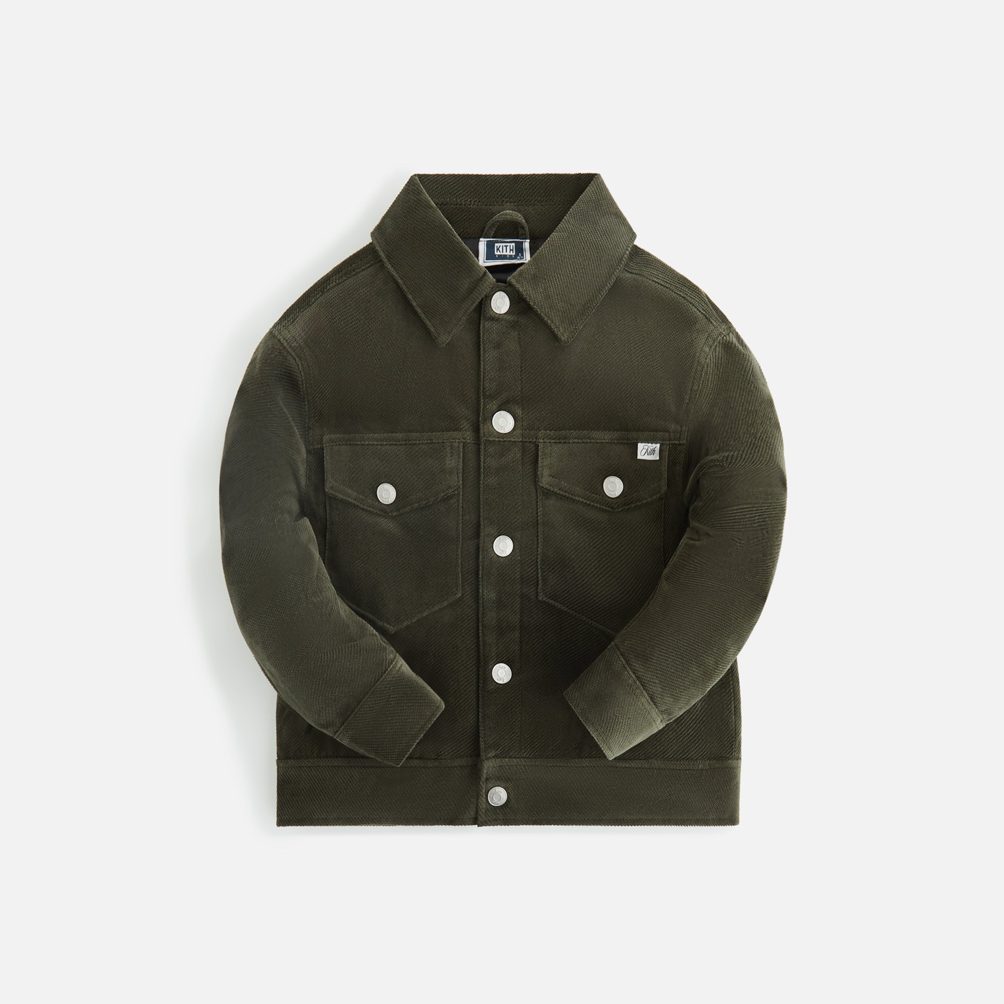 Kith Kids Textured Oversized Trucker Jacket - Terrain