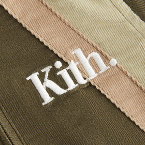 Kith Kids Micro Cord Blocked Track Jacket - Chelonian