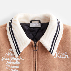 Kith Kids Wool Varsity Jacket - Dorado