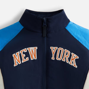 Kith Kids for the New York Knicks Nylon Padded Jacket - Nocturnal