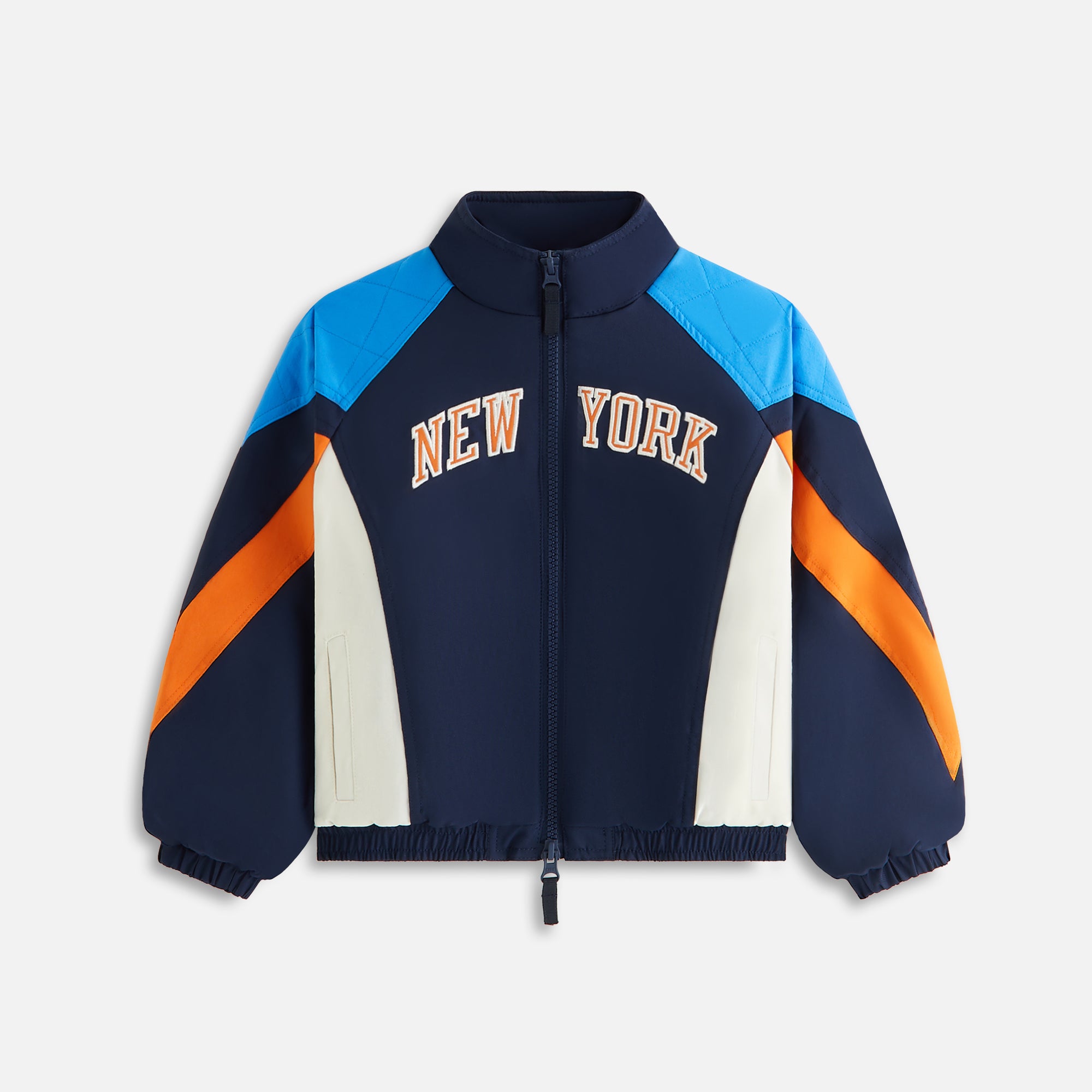 Kith Kids for the New York Knicks Nylon Padded Jacket - Nocturnal