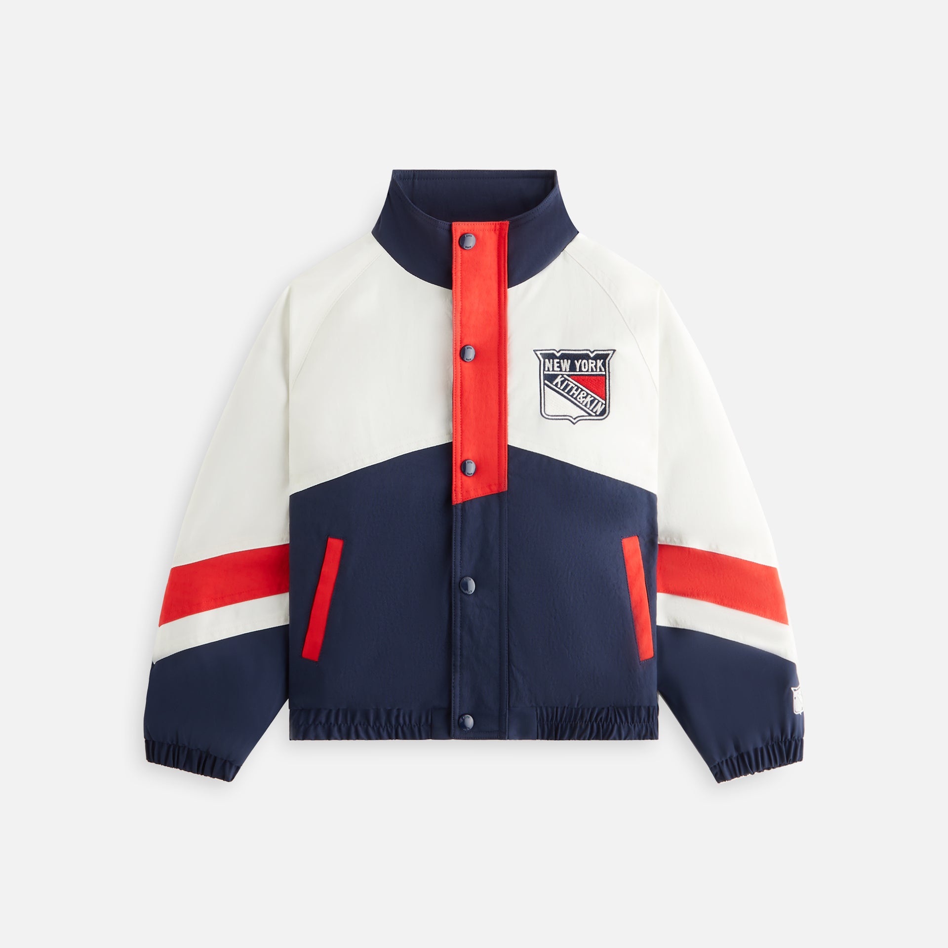 Kith Kids for the New York Rangers Nylon Padded Jacket - Nocturnal