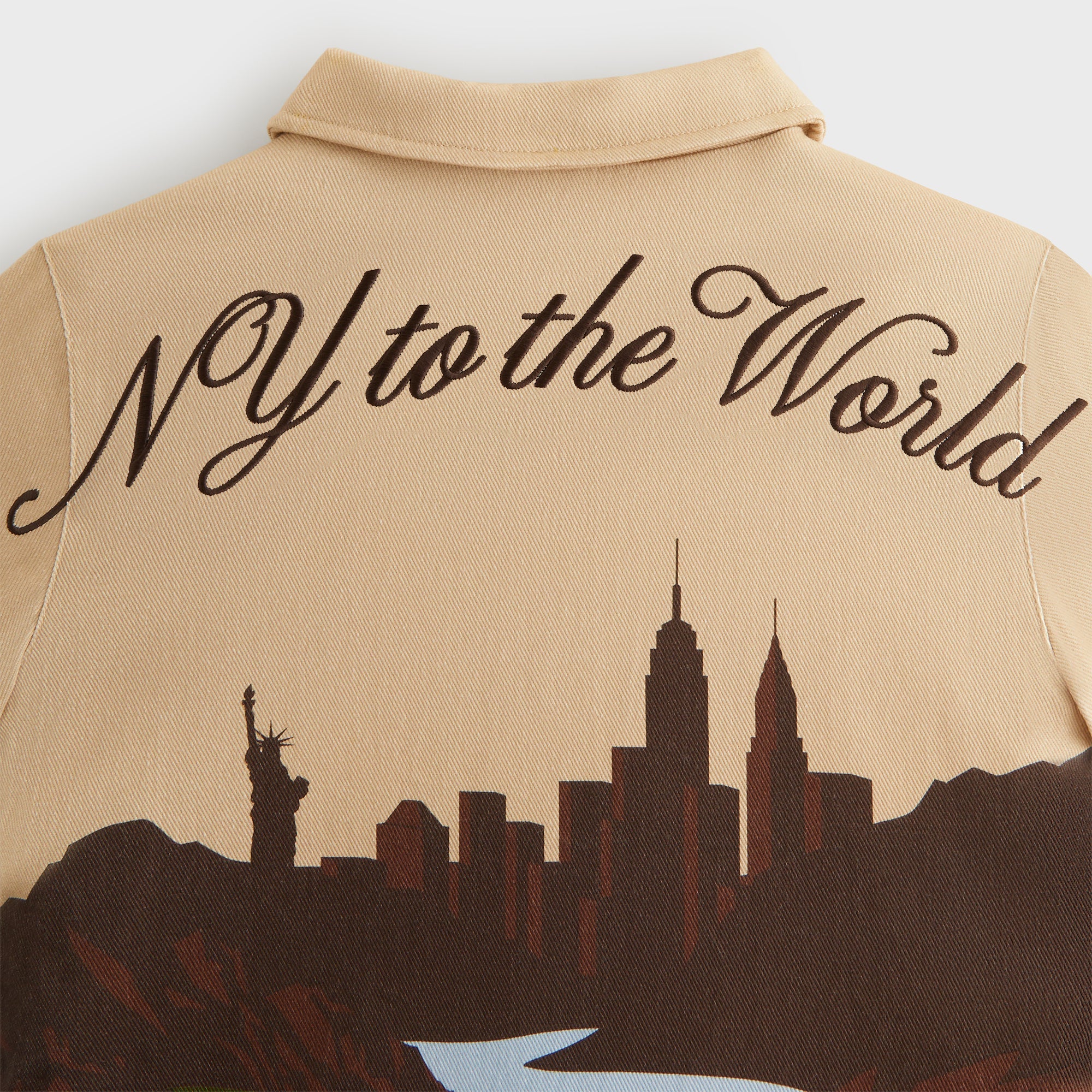Kith Kids NY to The World Printed Shacket - Multi