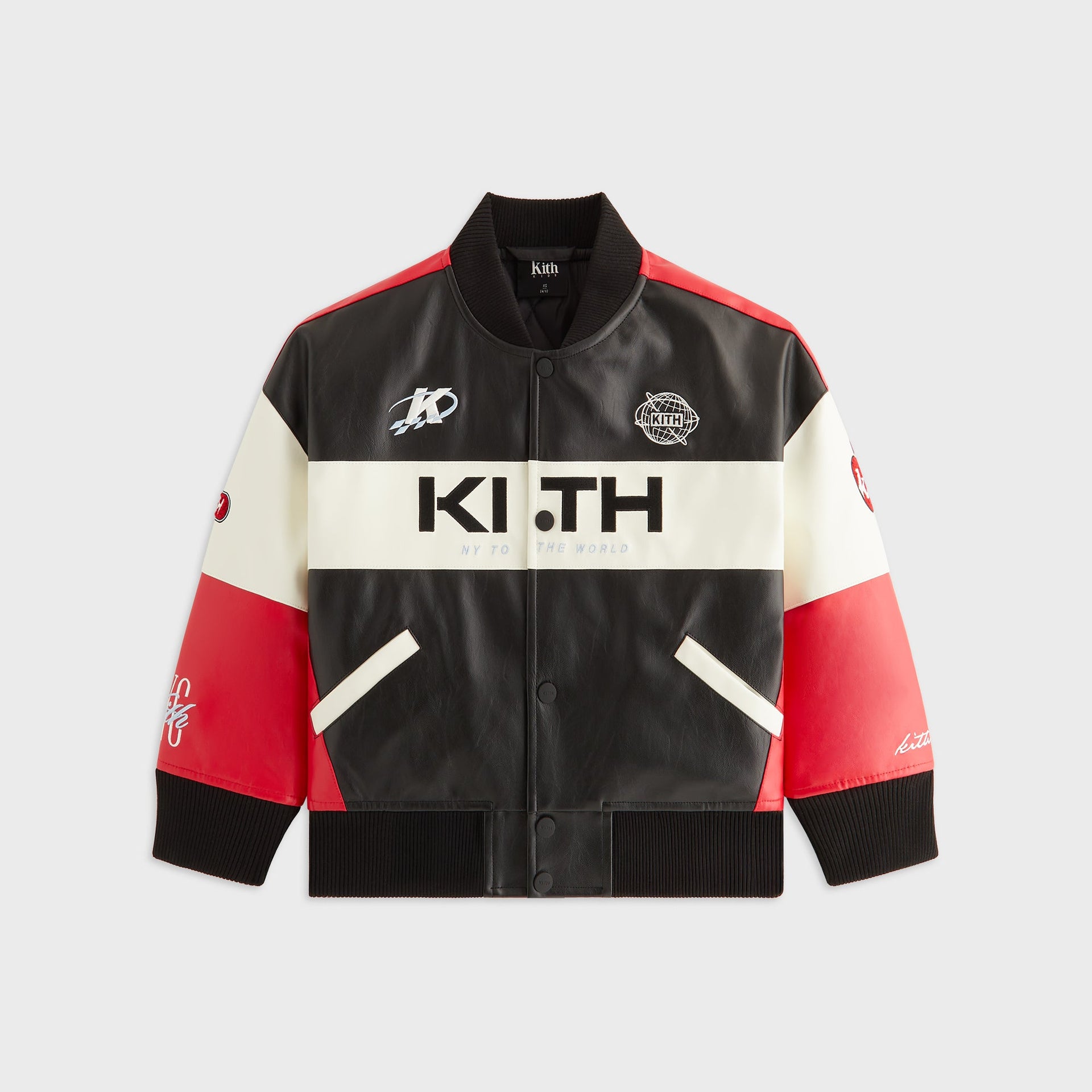 Y-3 lightweight layered track Red shorts - Black