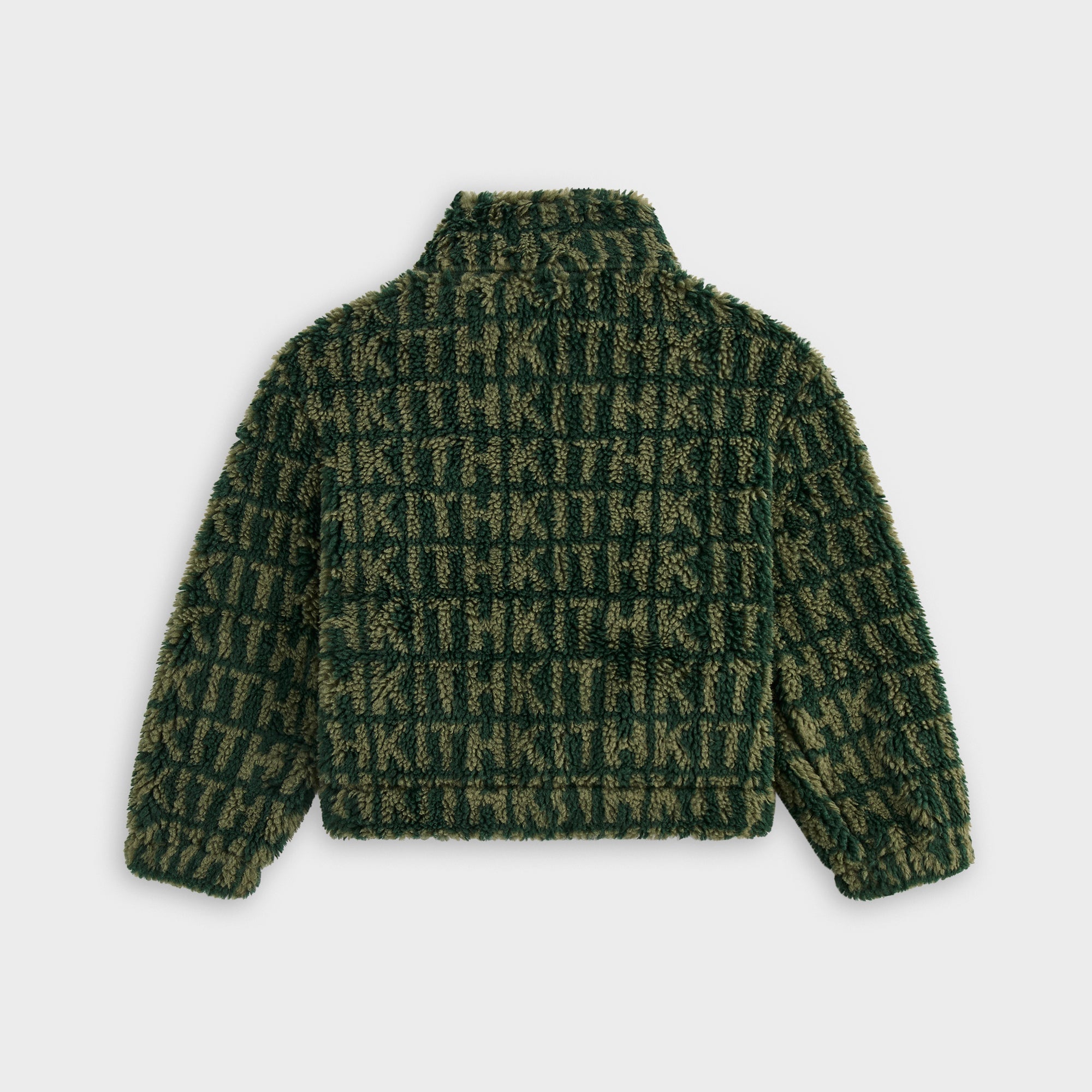Kith Kids Monogram Sherpa Jacket - Stadium