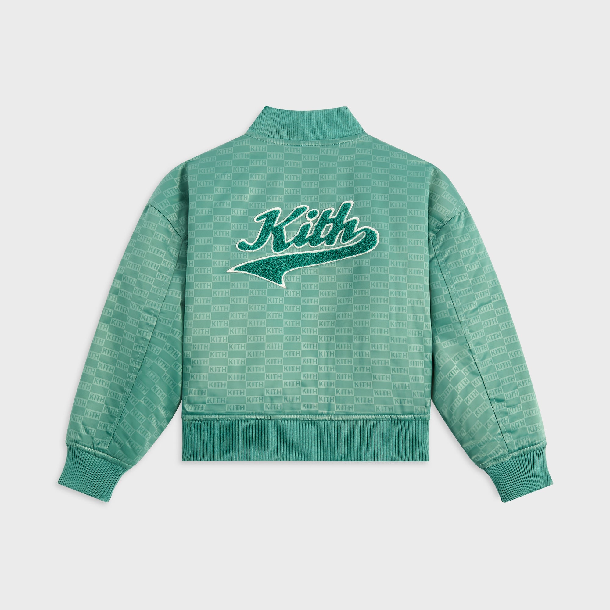 kith セットアップ　グリーン　Mサイズ Kith Kids Blocked Linden Harrison Pullover - Newt – Kith Japan
