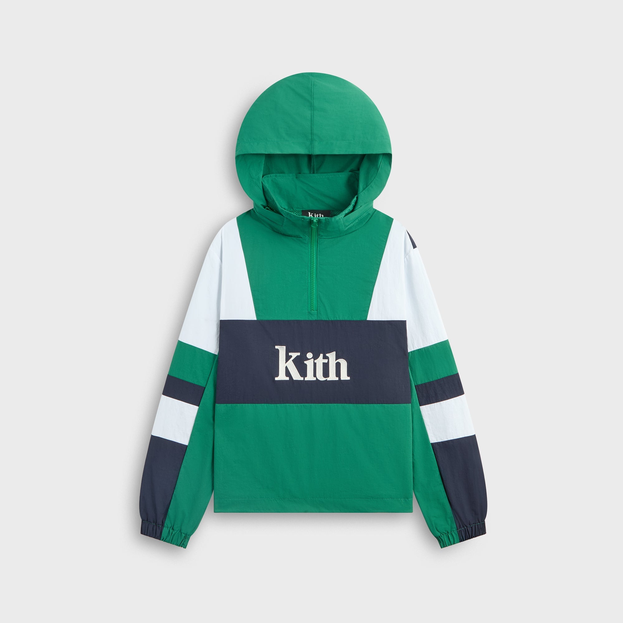 し*ー様 KITH Kids Blocked Track Jacket ナイロン Kith Kids Blocked Hooded Milo Track Jacket - Nocturnal