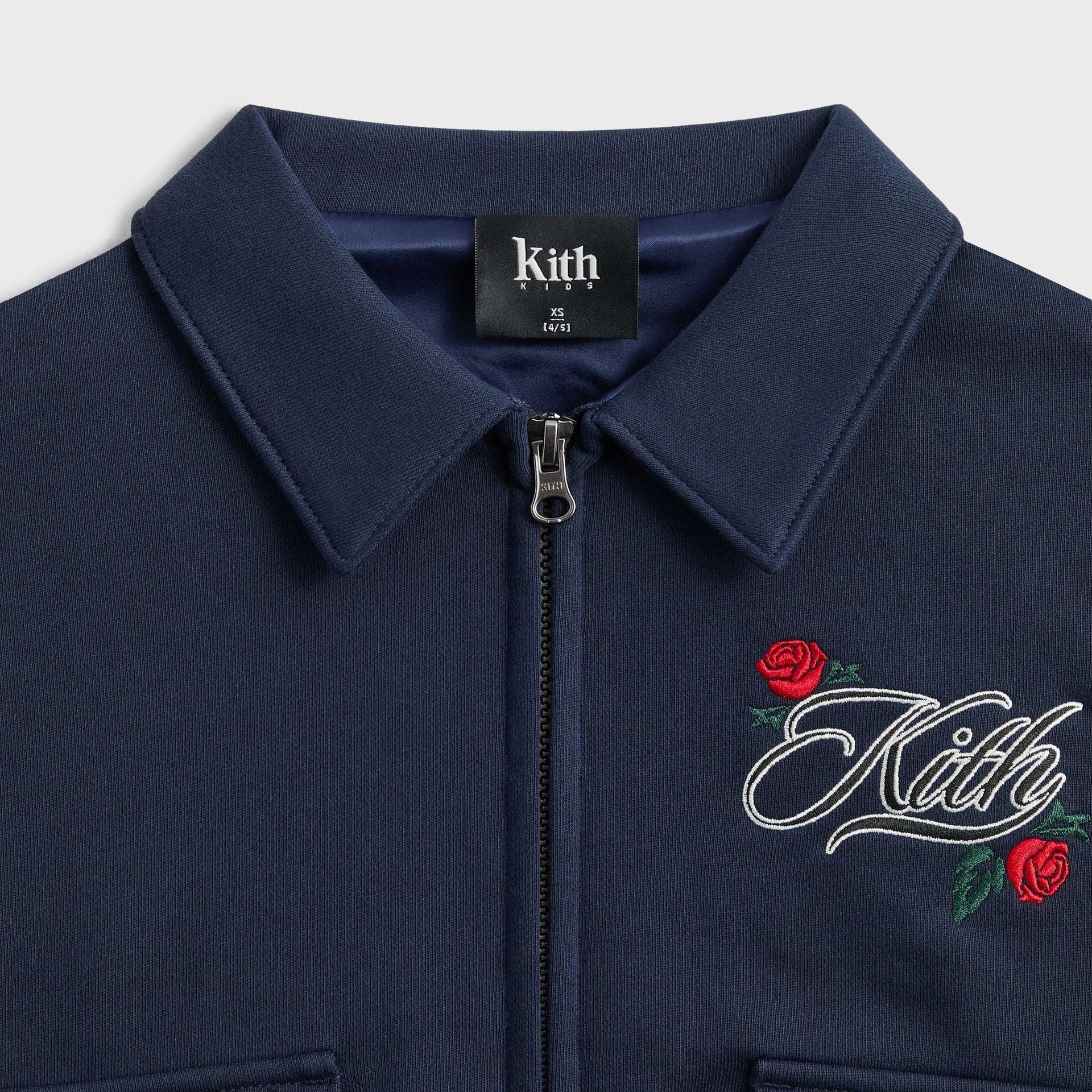Kith Kids Wyona Fleece Bomber Jacket - Nocturnal - PH