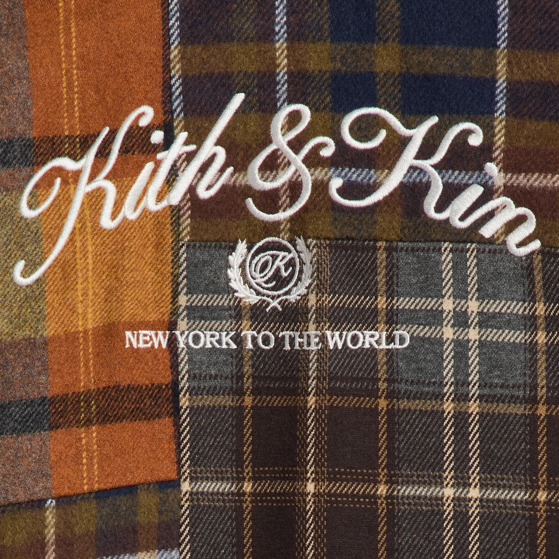 Kith Kids Patchwork Plaid Ellis Jacket - Kindling