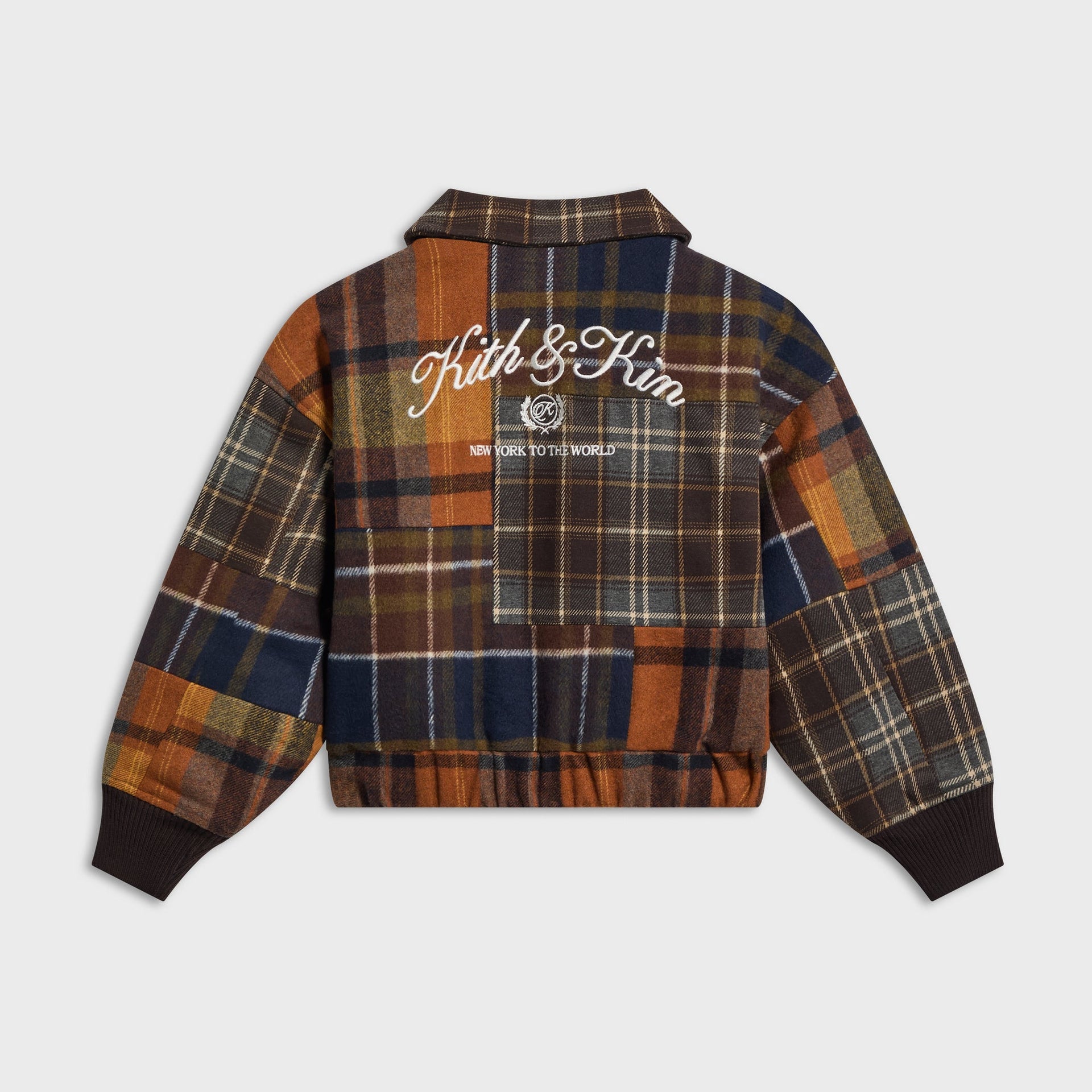 Kith Kids Patchwork Plaid Ellis Jacket - Kindling