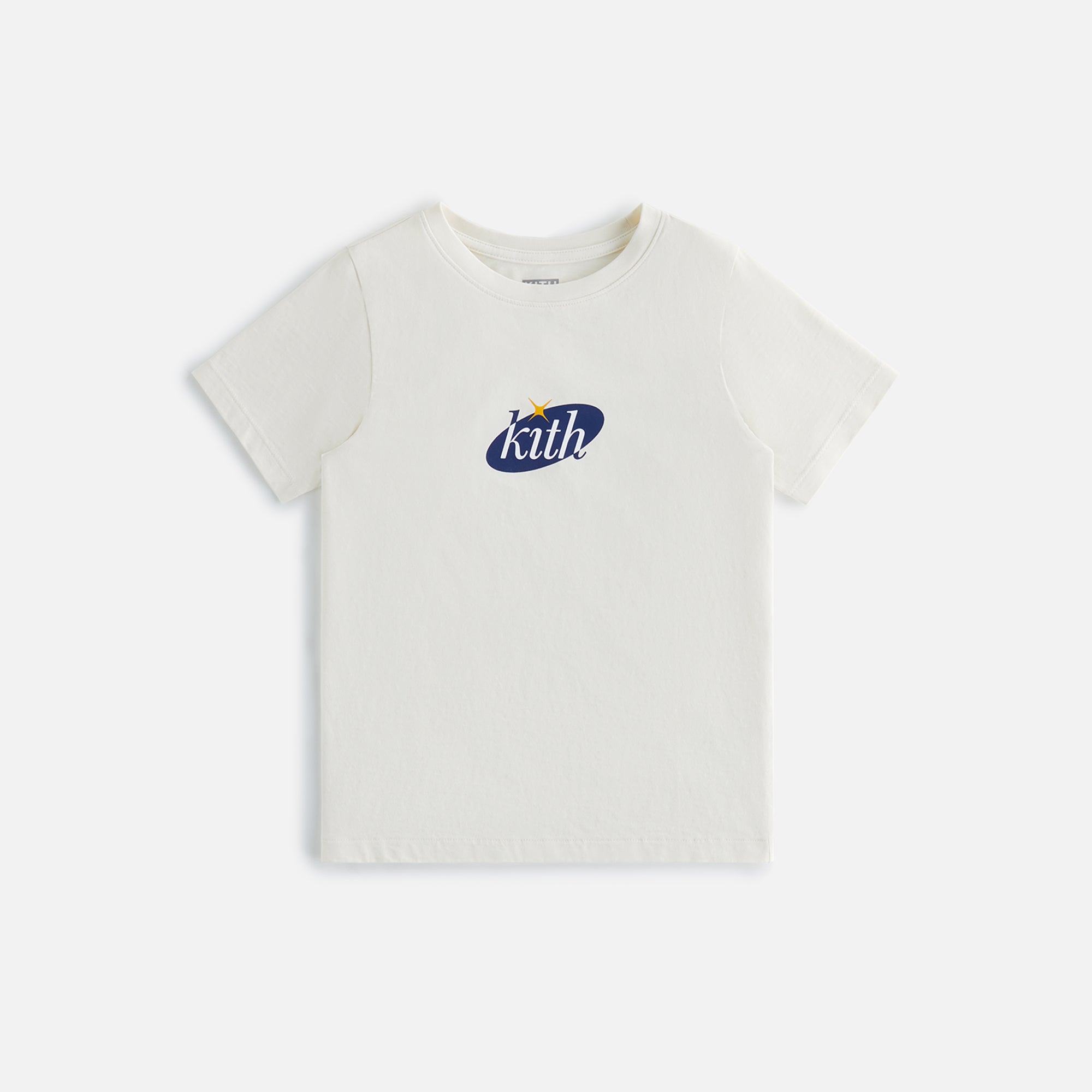 Kith Kids Retro Logo Tee - Sandrift