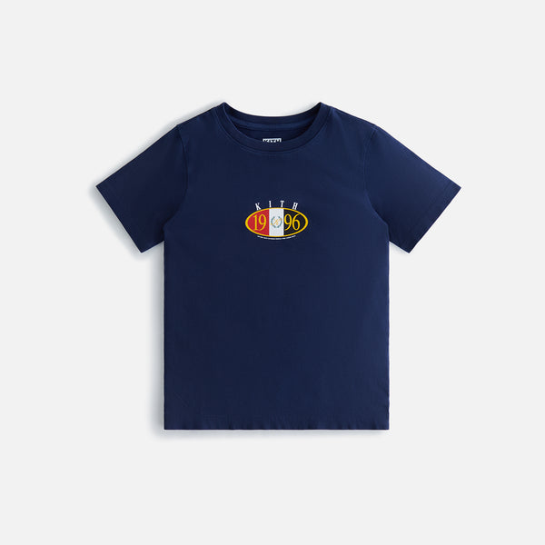 Kith Kids Insignia Vintage Tee - Peacoat