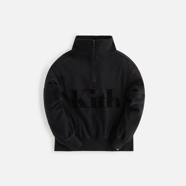 Kith Kids Hunter II Combo Quarter Zip - Black