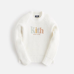 UrlfreezeShops Kids Serif Logo Sweater - Silk