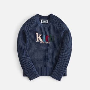 Kith Kids Serif Logo Sweater - Genesis