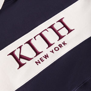 Kith Kids Blocked Collared Nelson Crew - Ink