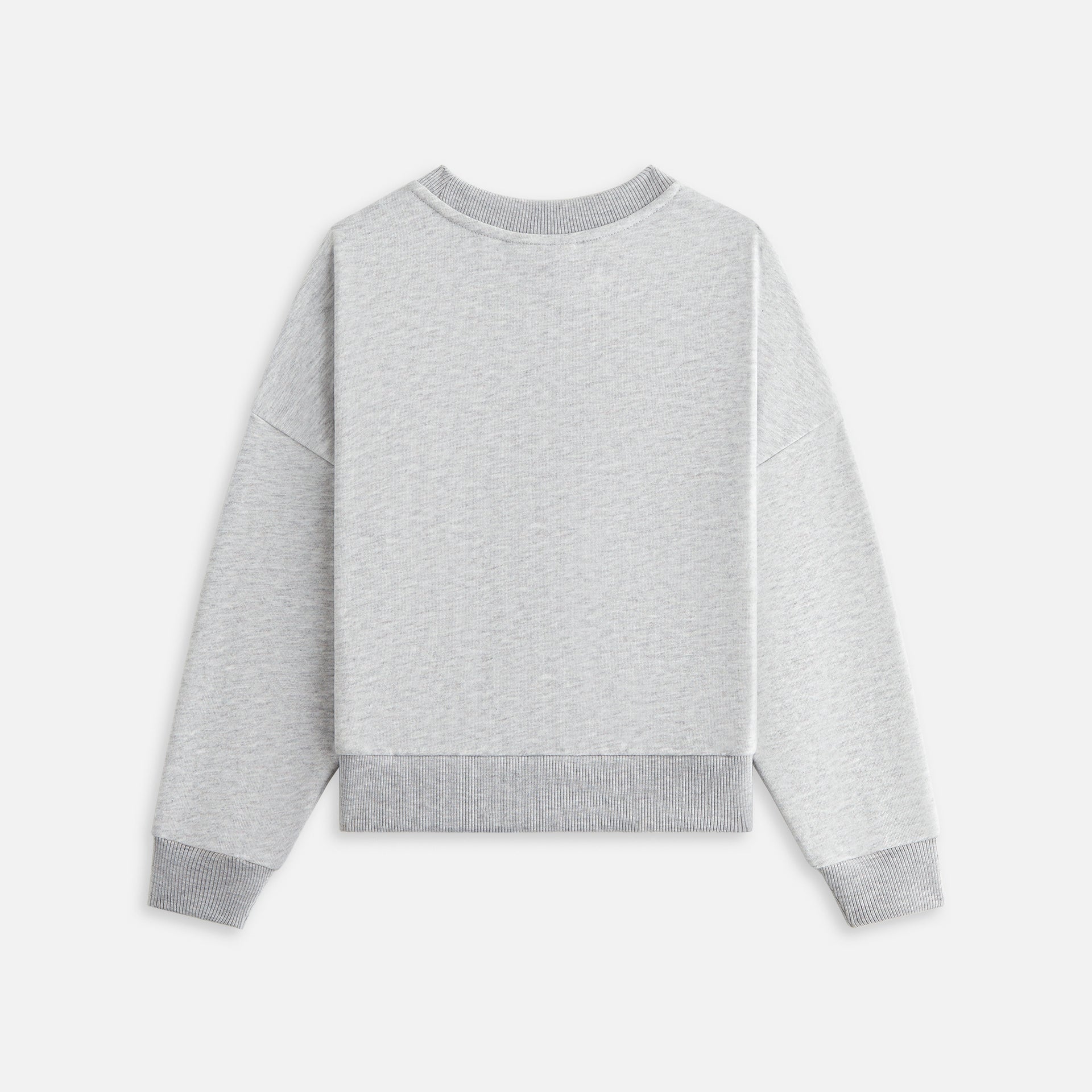 Kith Kids Long Sleeve Nelson Crewneck - Light Heather Grey