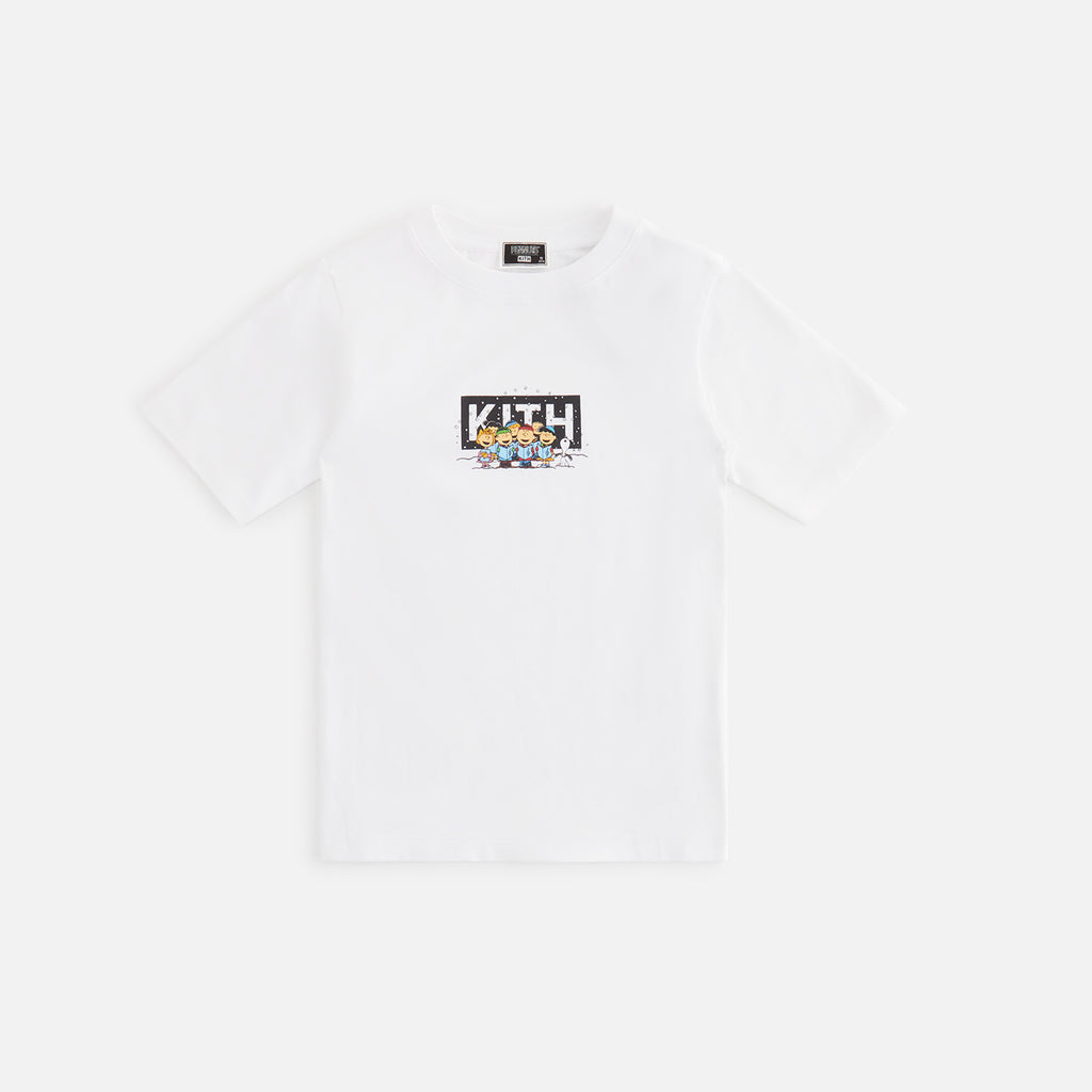 Kith Kids for Peanuts Caroling Tee - White