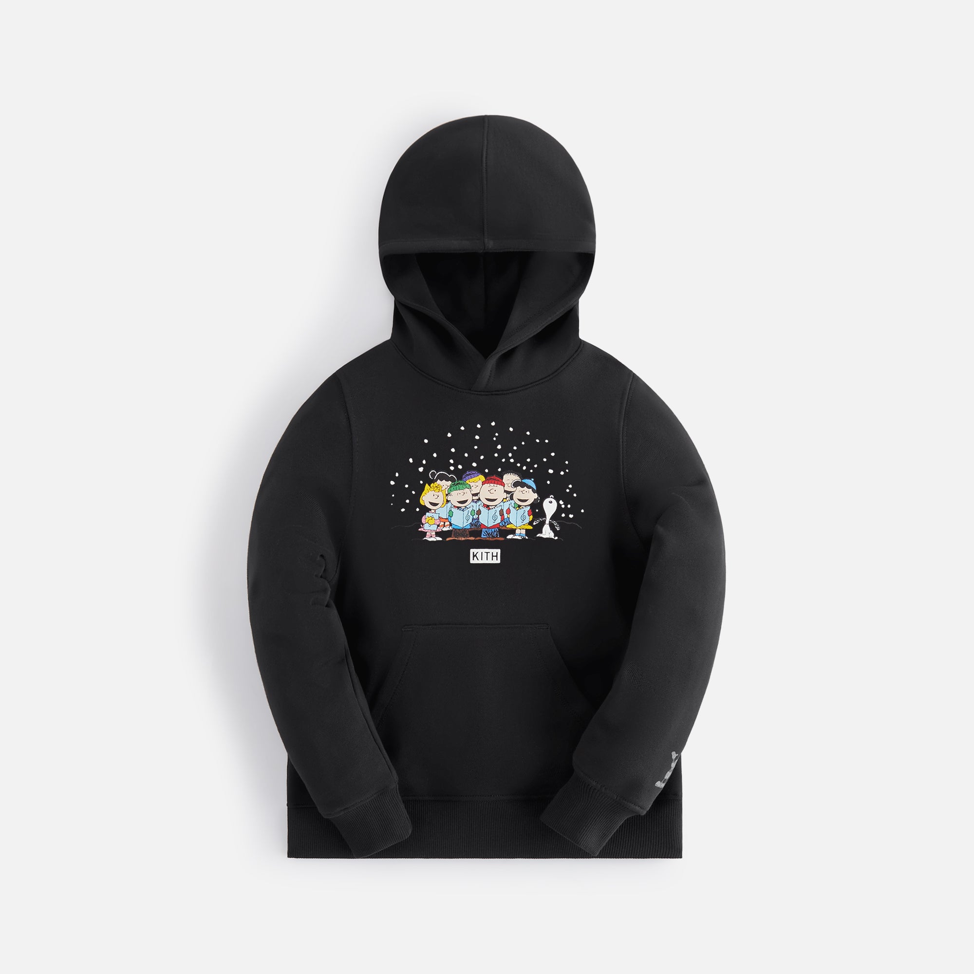 Kith Kids for Peanuts Caroling Hoodie Black