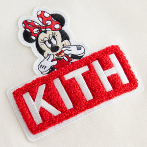 Disney | Kith Kids for Mickey & Friends Minnie Classic Logo Crewneck - Sandrift