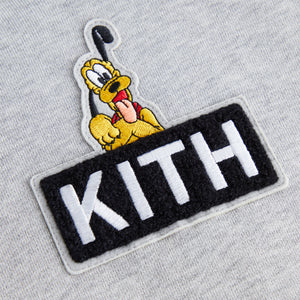 Disney | Erlebniswelt-fliegenfischenShops Baby for Mickey & Friends Pluto Classic Logo Hoodie - Light Heather Grey