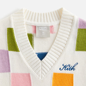 Erlebniswelt-fliegenfischenShops Kids Checkered Sweater Polo Vest - Silk
