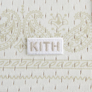 Kith Kids Paisley Woodpoint Shirt - Sandrift