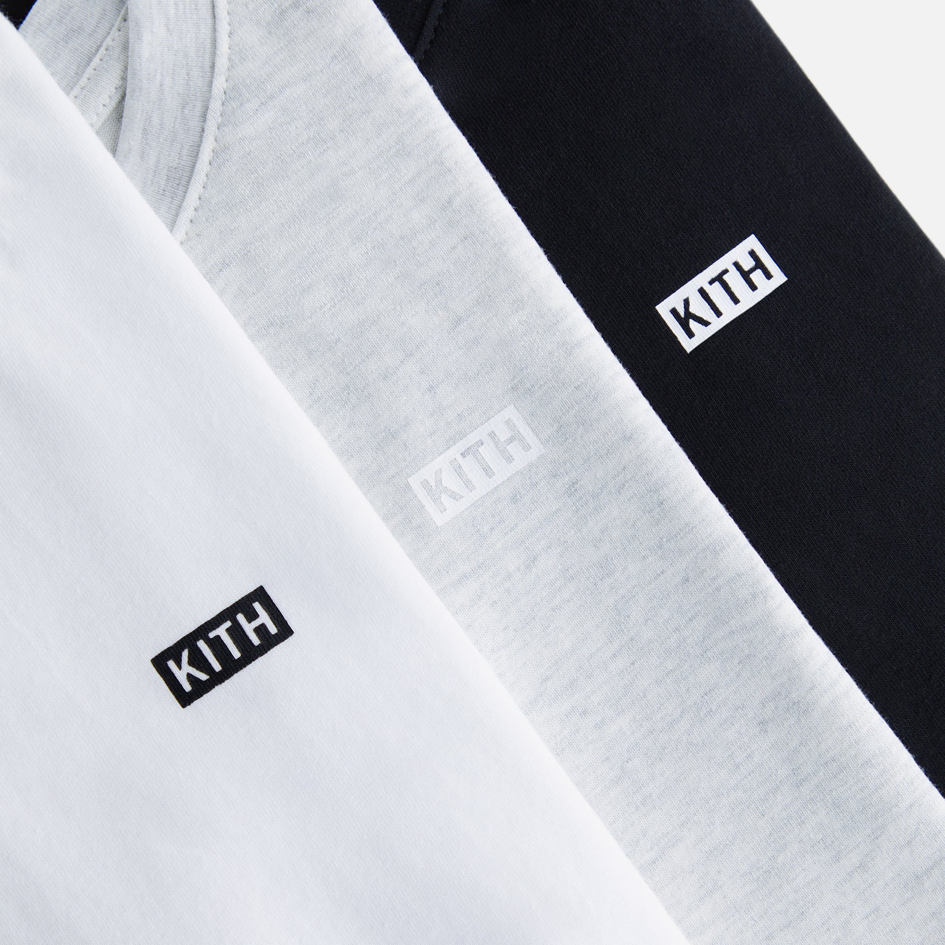 Kith Kids 3-Pack Core Short Sleeve Tee - Black