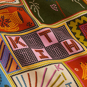 Kith Kids Tropical Tapestry One Shoulder Top - Manuscript