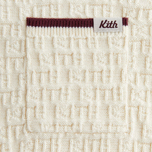 Kith Kids Tilden Polo Pullover - Waffle