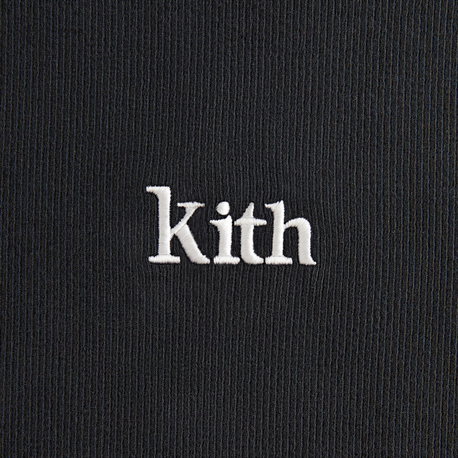 Kith Kids Ribbed Mulberry Tee - Black