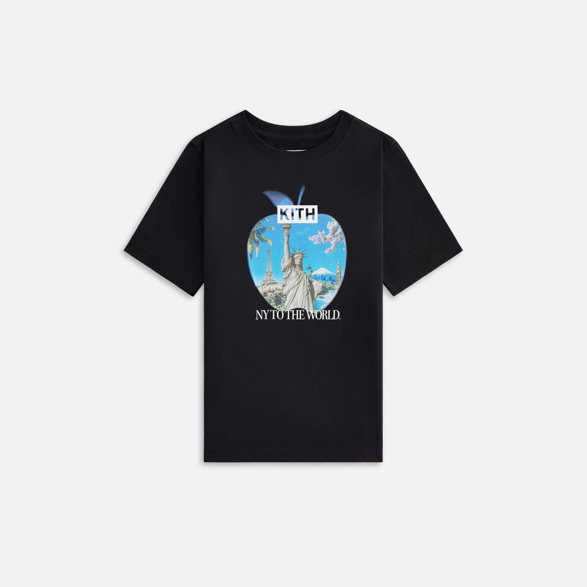 Kith Kids New York to the World Tee - Black