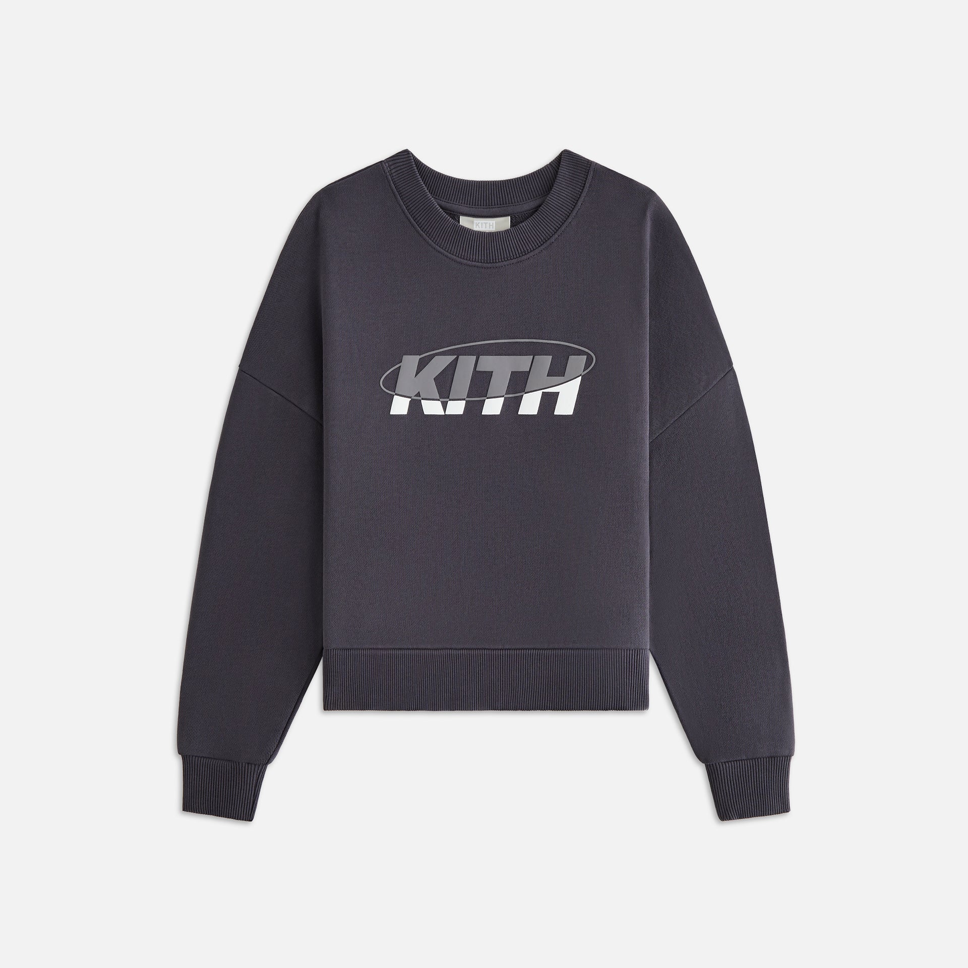 Kith Kids Collegiate Nelson Crewneck - Battleship