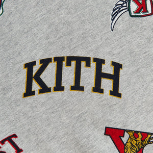 Kith Kids Printed Nelson Crewneck - Light Heather Grey