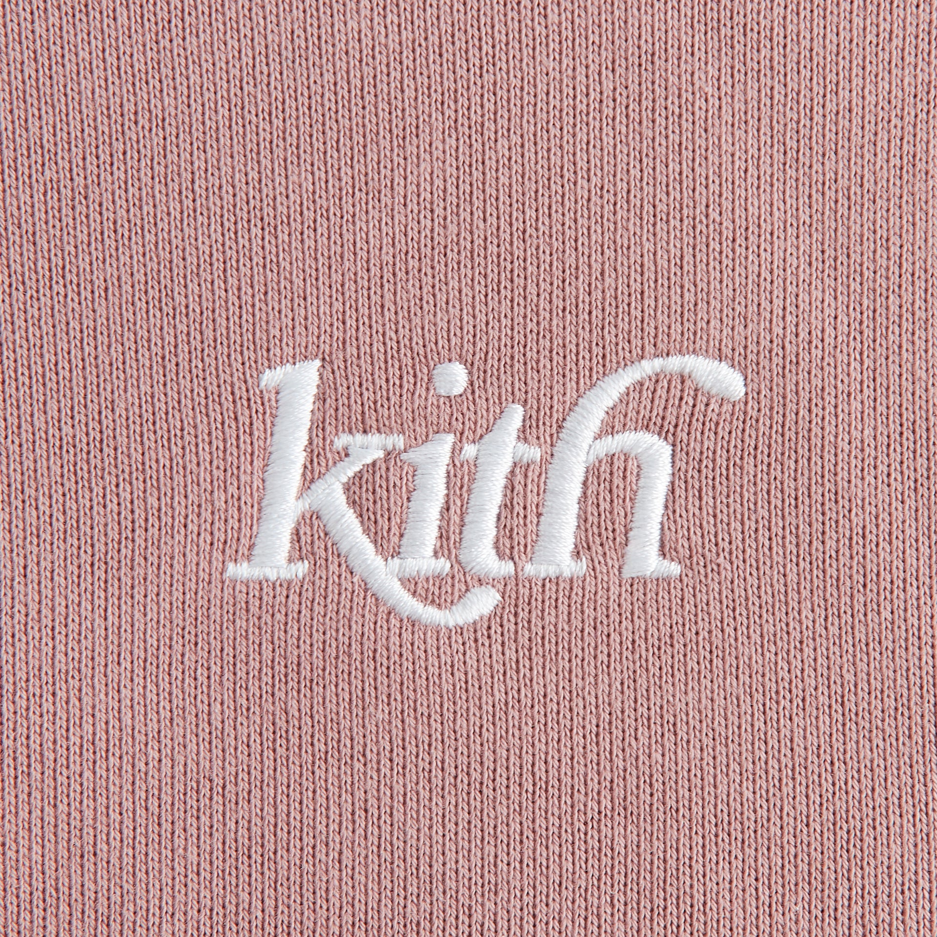 Kith Kids Velour Hunter Quarter Zip - Dusty Quartz